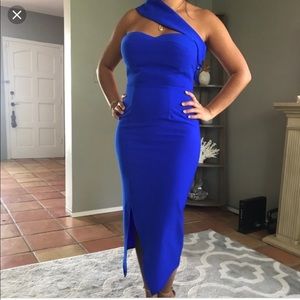 Royal Blue Hello Molly Dress